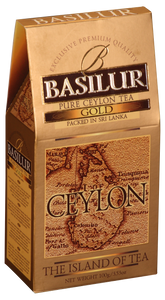 Basilur Island of Tea GOLD - Pure Ceylon Black Tea (OP1) 100g