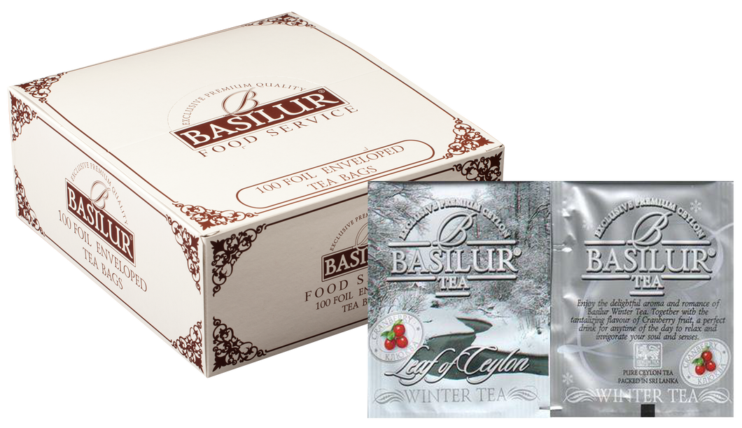 Basilur Four Seasons - Winter Tea - Ceylon Low Grown OP Black Tea with Cranberry