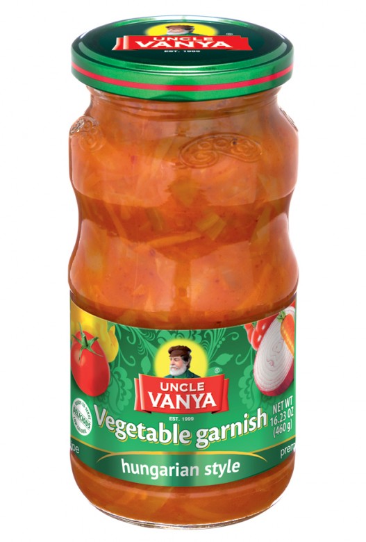 Uncle Vanya Vegetable garnish Hungarian style 460 ml jar