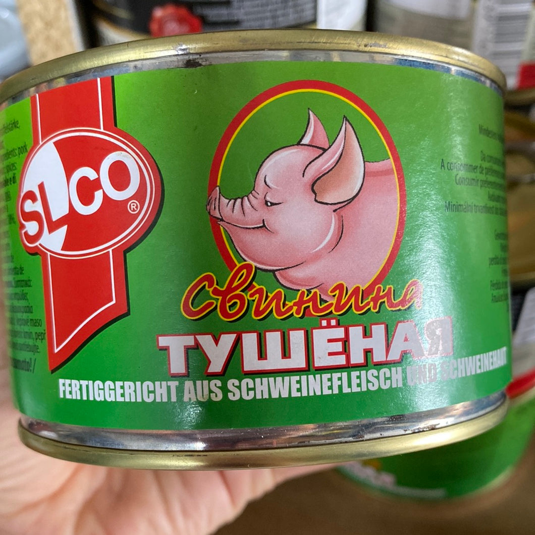 BEEF PORK TURKEY STEW, PORK STEW assorted Tushyonka