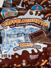 Load image into Gallery viewer, Waffles in chocolate with cacao filling Korowa Masha 150g, 250g
