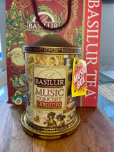Load image into Gallery viewer, 70319 Basilur Winding Music Concert CHRISTMAS Gift Tin - Ceylon Black Tea, pineapple, ginger &amp; orange