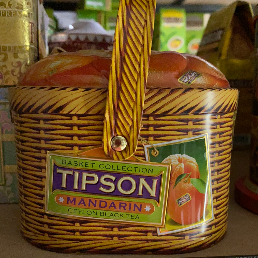TIPSON Basket collection MANDARIN Ceylon Black tea with mandarin