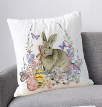 Load image into Gallery viewer, Easter Rabbit cushion cover 45x45cm