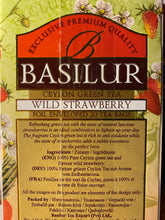 Load image into Gallery viewer, Basilur Tea Magic Fruits Wild Strawberry Ceylon Green Tea