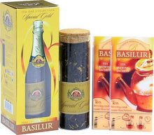 Load image into Gallery viewer, Basilur Tea Bar Festival Collection - Glass Tube 65g, Carton box