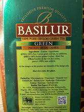 Load image into Gallery viewer, Basilur Island of Tea Green - Pure Ceylon Green Tea 100g, 200g