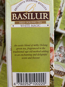 Basilur Flower White Magic Bouquet - Ceylon Milky Oolong Green Tea