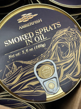 Load image into Gallery viewer, Smoked sprats in oil 160g