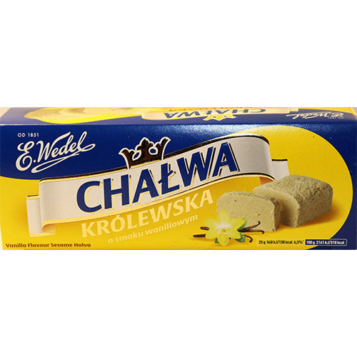 Wedel Sesame Halva Vanilla 250g / Chałwa Królewska