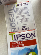 Load image into Gallery viewer, TIPSON Wellness tea 20 tea bags organic caffeine free