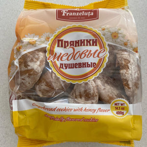 Franzeluta Gingerbread Cookies Honey 400g - Пряники медовые 400г