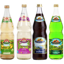 Load image into Gallery viewer, Soft Drinks (Chernogolovka) - Tarkhun, Dushes, Baikal, Sayany