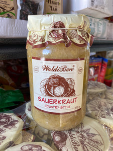 Sauerkraut 'WaldiBen' With Carrots Polish Style and Country Style 900g