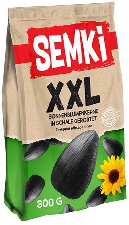 SEMKI XXL Sunflower seeds black roasted 300g Moldova