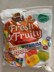 WEWEL Fresh n Fruity Fruit jellies mix multivitamin 160g Poland