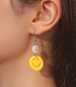 Sunny Flower drop earrings