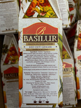 Load image into Gallery viewer, Basilur Caffeine Free Red Hot Ginger 100g, 20 tea bags
