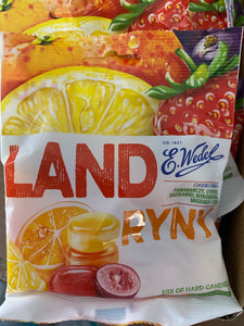 E.Wedel Landryny Landrynki fruit multi-flavored hard candies 90g/3.17oz Made in Poland