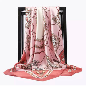 Women’s silk Scarf shawl 90x90cm