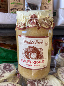 Sauerkraut 'WaldiBen' With Carrots Polish Style and Country Style 900g
