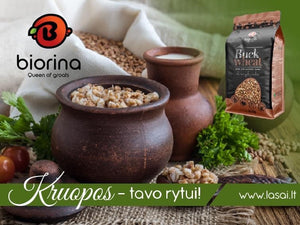 Biorina Roasted Buckwheat Гречка 800г