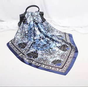 Women’s silk Scarf shawl 90x90cm