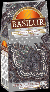 Basilur Oriental Collection PERSIAN EARL GREY - black tea with earl grey & mandarin 100g carton packet